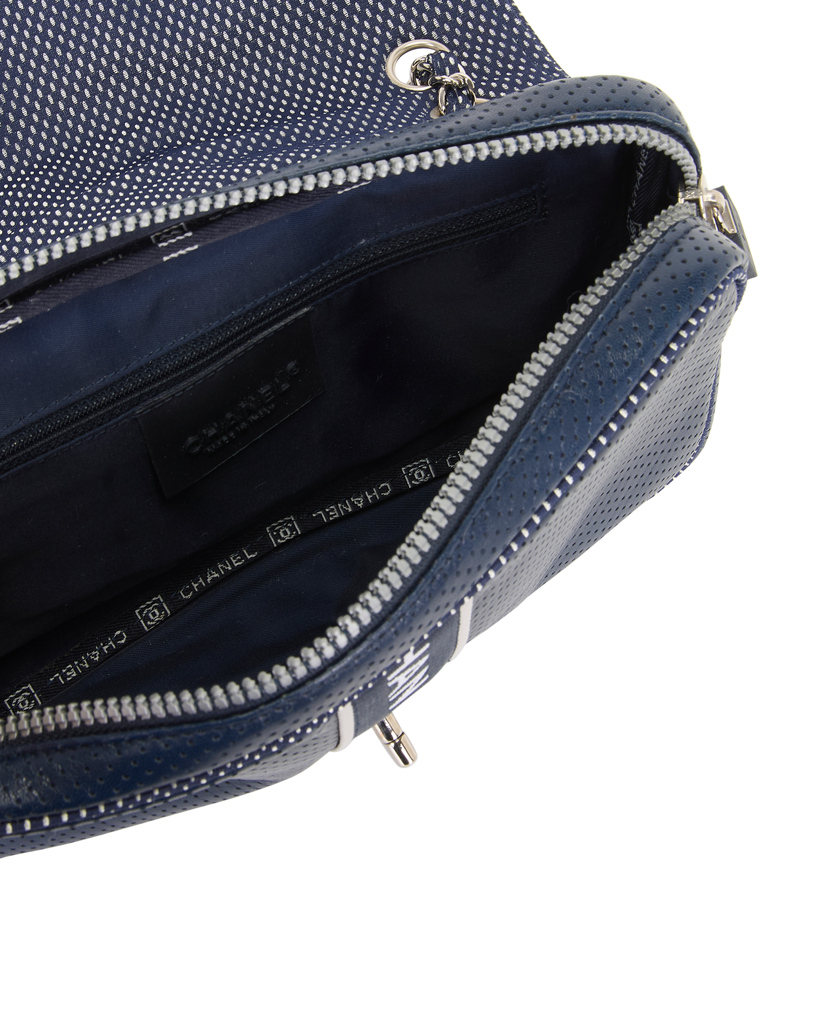 Sport Line Shoulder Bag, &pound;2,500, Handbags, Navy, Leather, Other view